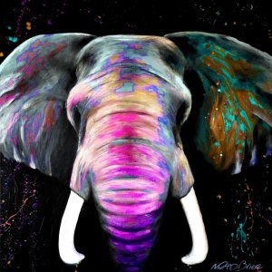 Elephant in Danger - Full Color