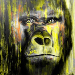 Gorilla in Danger - Yellow